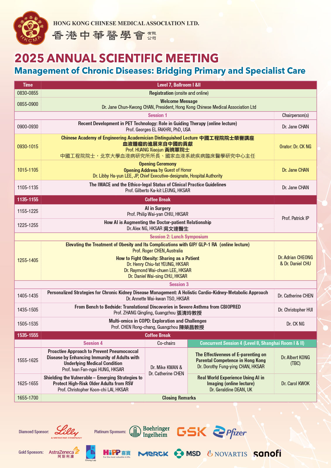 Annual Scientific Meeting 2025Management of Chronic Diseases: Bridging Primary and Specialist Care
